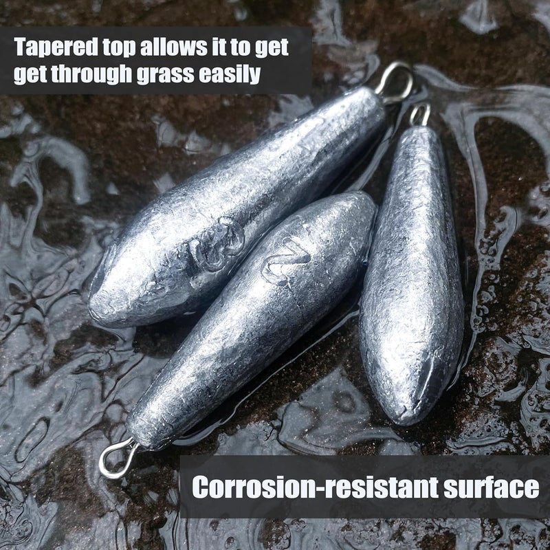 TKHDBF Drop Shot Fishing Weights Sinkers for Saltwater Freshwater Fishing - Image 3